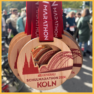 Köln-Marathon: Die Lessing-Schulstaffel war wieder erfolgreich!